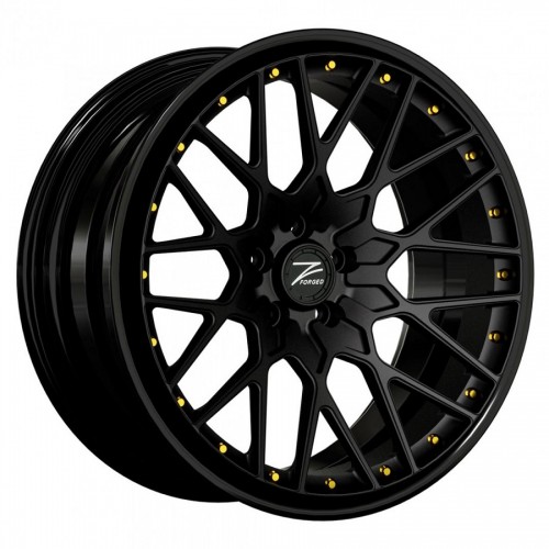 ZP.FORGED 18 Deep Concave | Matte Black / Gloss Black Lip ZP.FORGED 18 Deep Concave | Matte Black / Gloss Black Lip